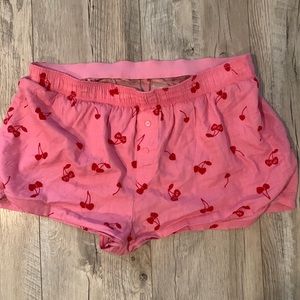 COPY - COPY - Pink cherry sleep short